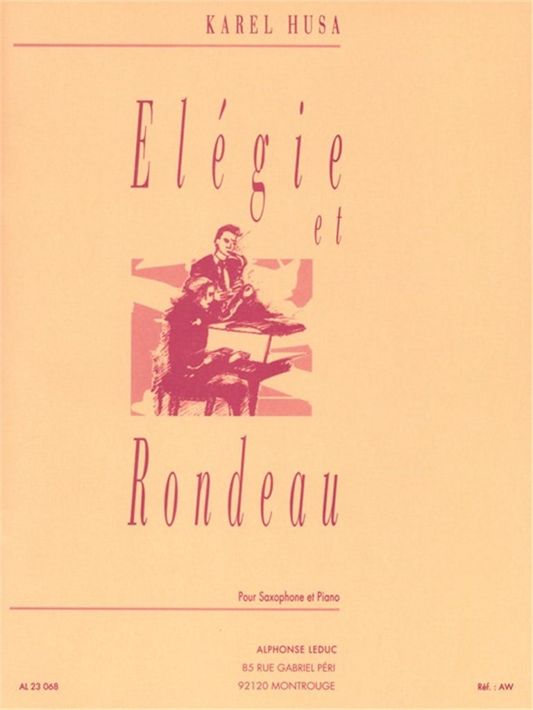 Elegie Et Rondeau -Saxo Orch.